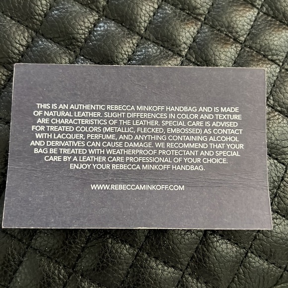 Rebecca Minkoff Black Leather Purse with Chain Strap - Picture 13 of 14